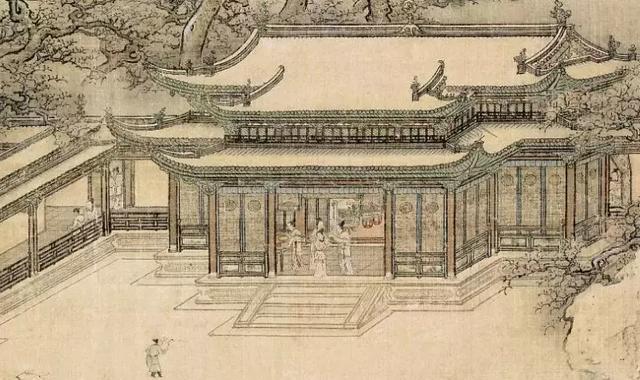 原创中国古建筑设计古代书房的布置与装饰