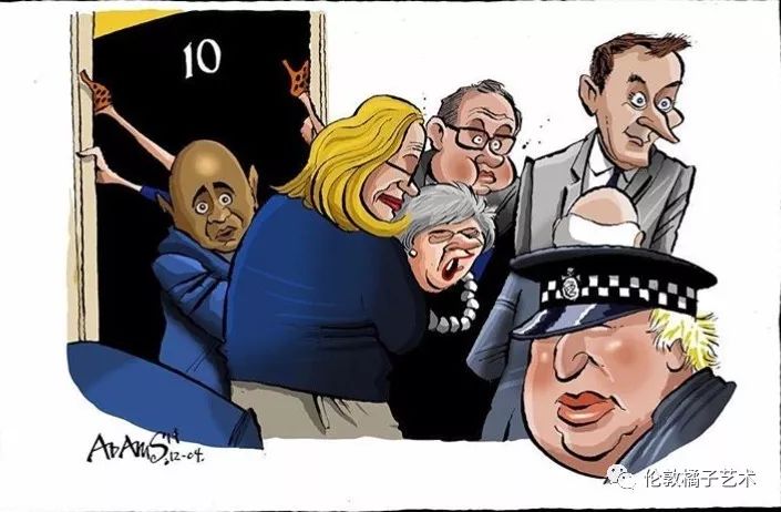 英国政治讽刺漫画家笔下的相位之争