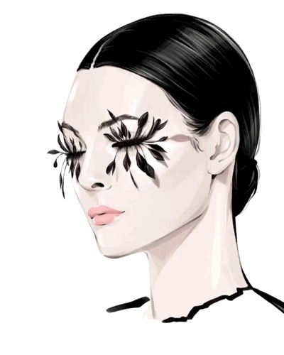时装画手绘步骤干货分享|katya 手中的魔法让时尚插画
