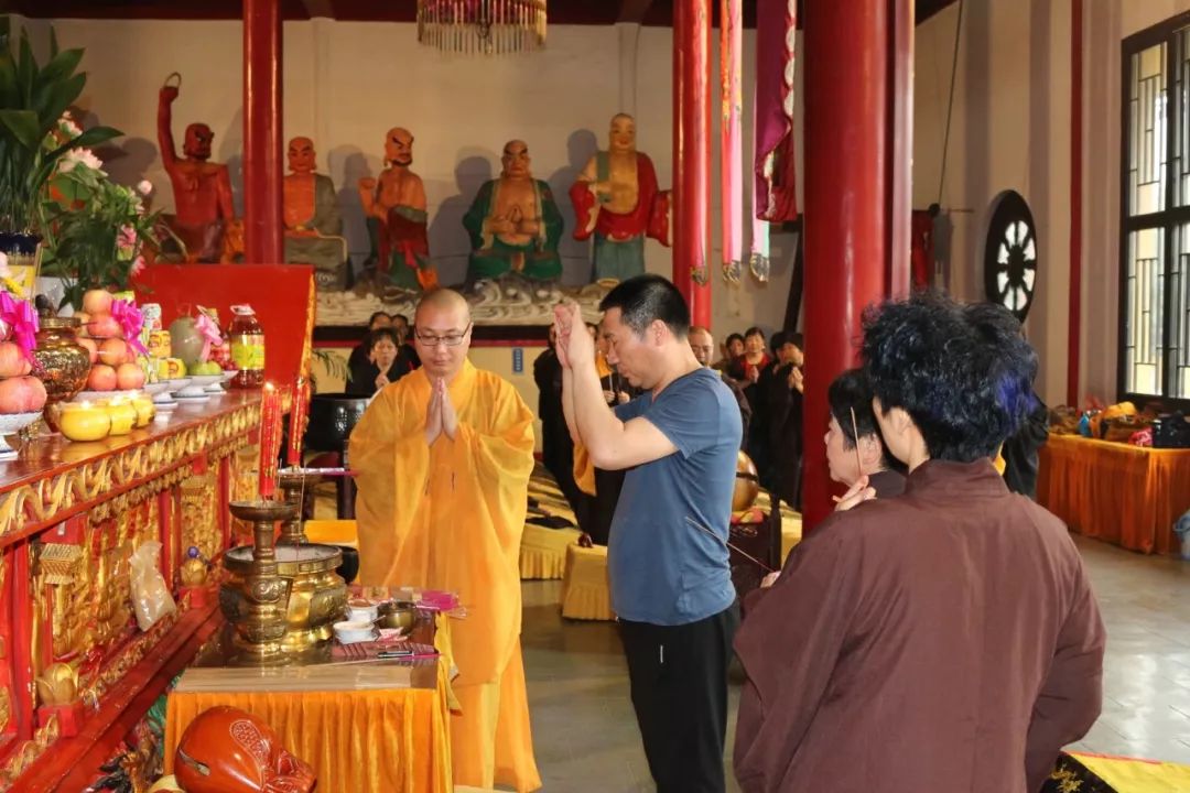 西来古寺第十一届四十九永日地藏法会洒净熏坛