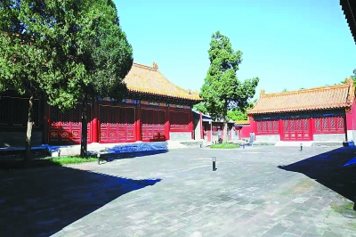 景山观德殿修缮年底完工