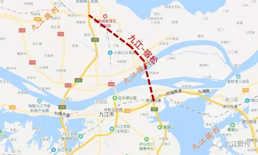 最新规划彭泽将新增1条高速公路