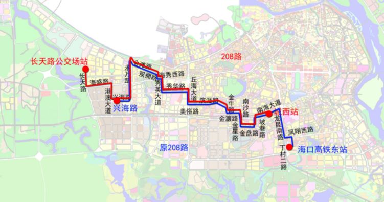 你常坐的这65条公交线路要调整了!_海口