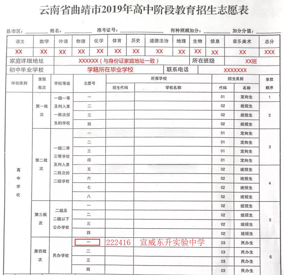 宣威中考分数已出 成绩不理想怎么办 发展