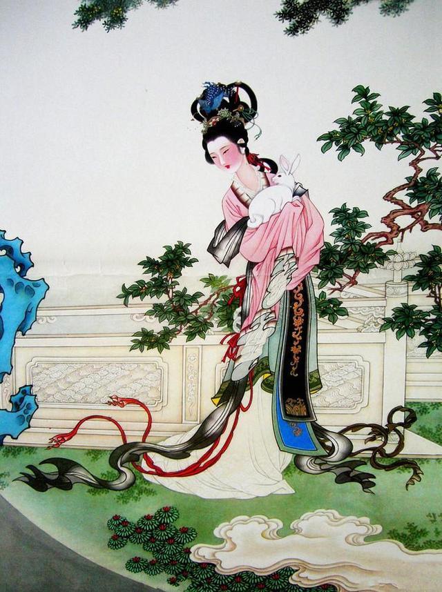 嫦娥离开月宫猜一成语_月宫嫦娥图片