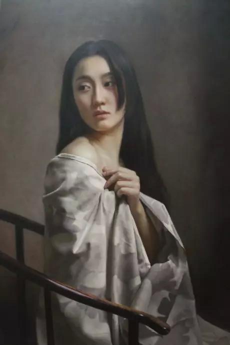 浅议油画中国化的材料美,经典人体油画中风情万种的撩人美女