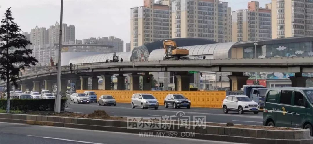 动力广场上跨桥施工首日和兴路三大动力路行车艰难这五条绕行分流路线