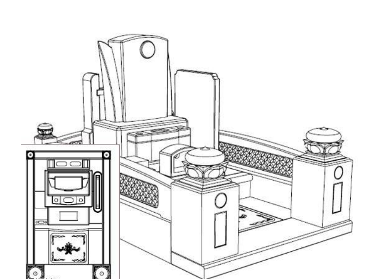 cad图纸在墓碑石材设计及生产中的作用