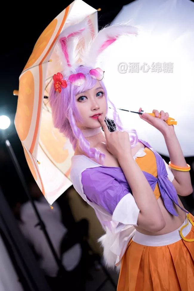 王者荣耀cos:比海更深,比天更蓝,我不会比现在更自由