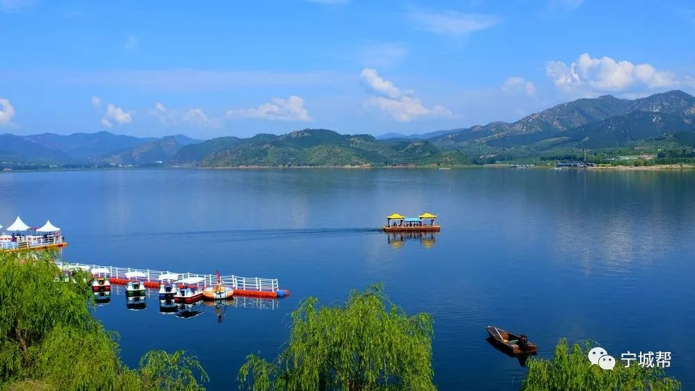 畅游人间圣水紫蒙湖!_宁城