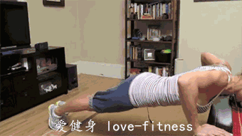 跪姿俯卧撑标准动作视频 6b43e2739348404eb89b6064501c0fa5.gif