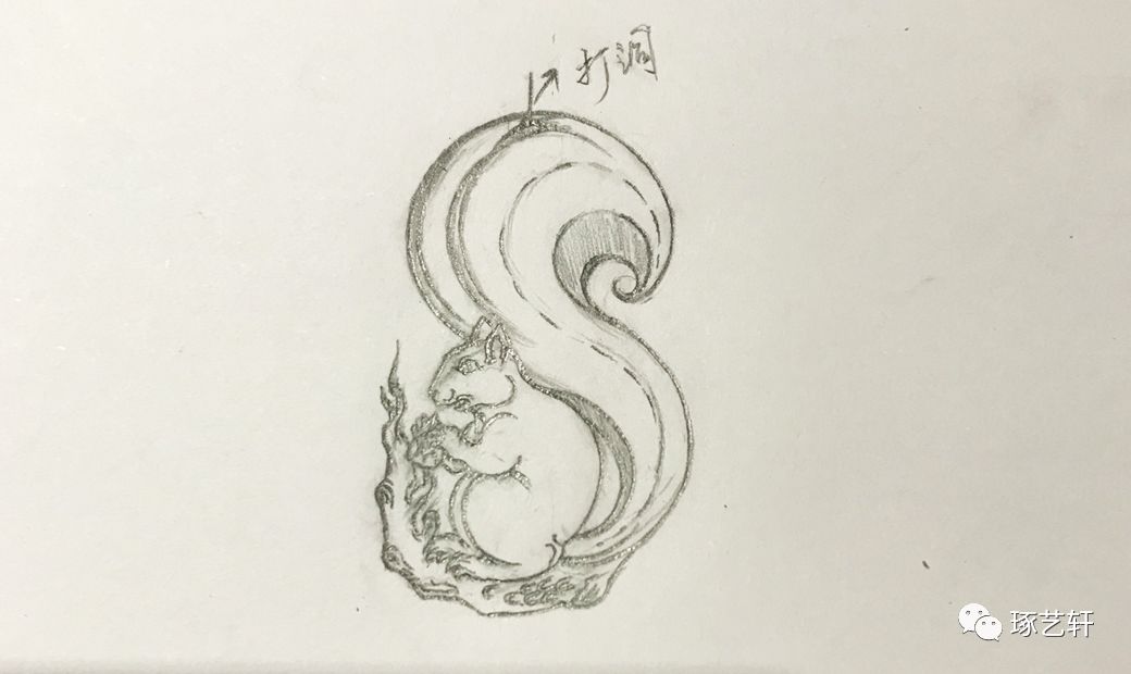 玉雕订制图解:从雕刻到实拍,与明星为伴,同松鼠嬉戏,超赞!