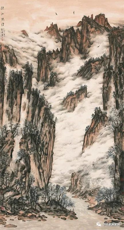 "陈国勇"国画系列山水画部分作品欣赏