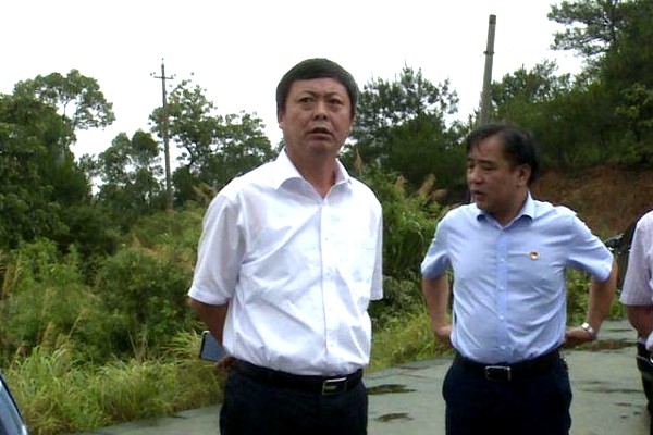 陈可勇检查指导防汛工作
