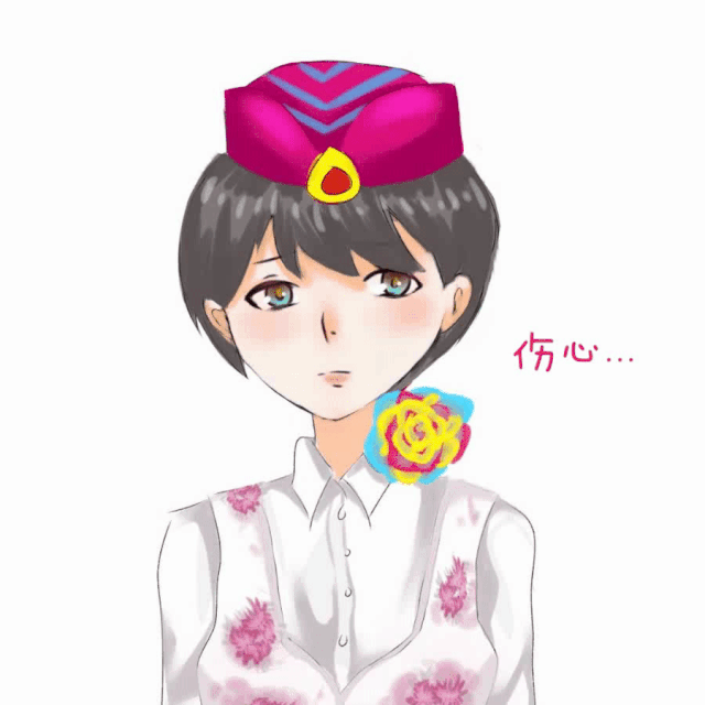 成铁青年,动妹表情包上线了_少比心