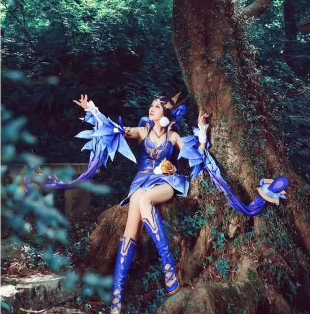 王者荣耀貂蝉仲夏夜之梦的cosplay来了美极了你们受