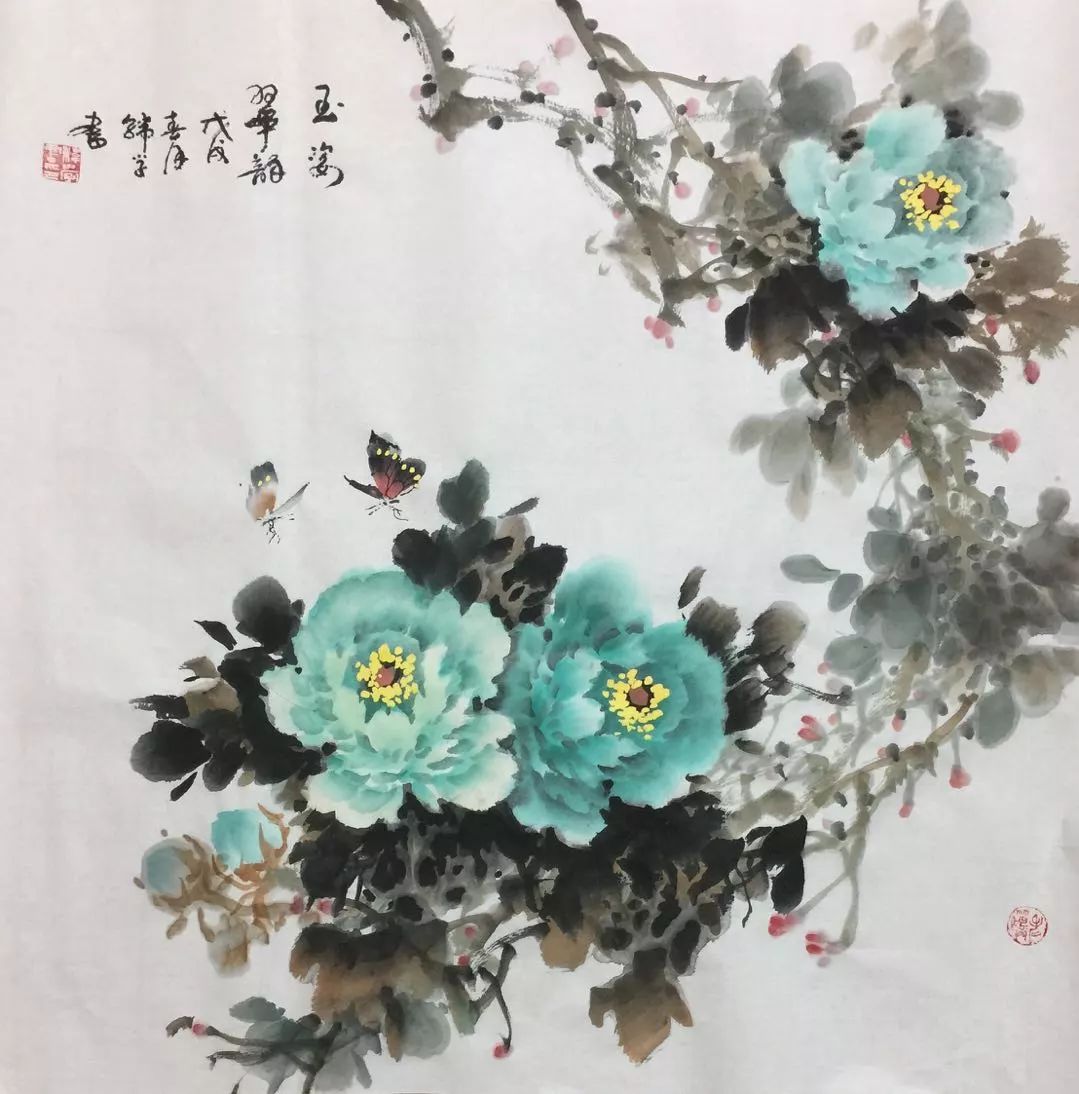 原创「艺术中国」——韩学书牡丹作品赏析