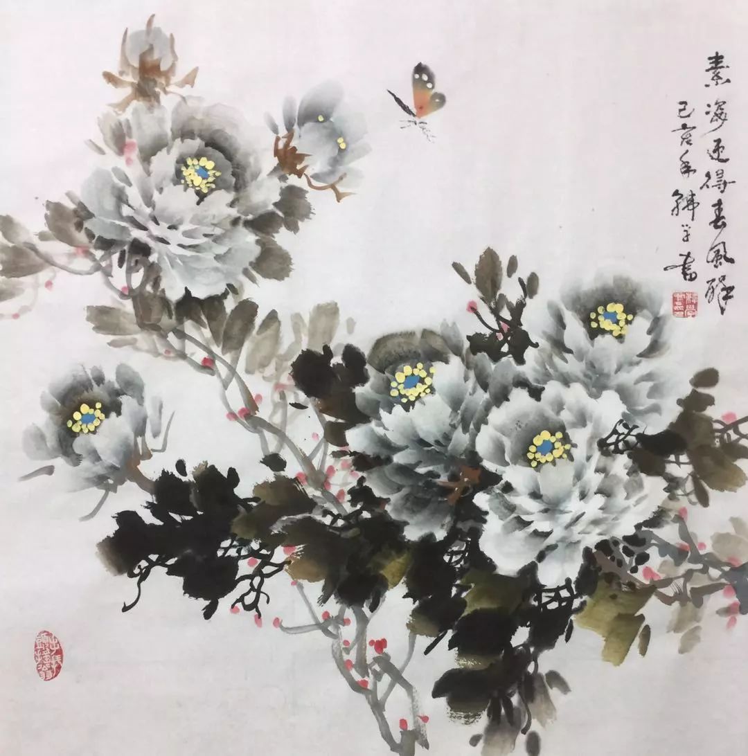 原创「艺术中国」——韩学书牡丹作品赏析