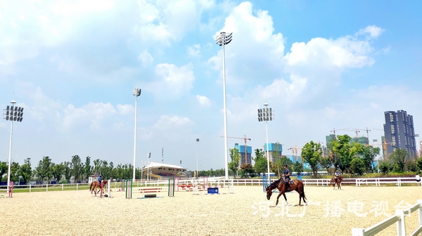 军运会现代五项马术赛马术训练场