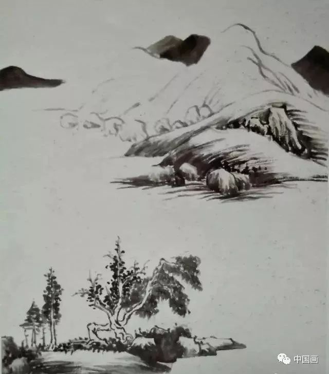 【国画知识】十种山水的画法,太全了(初学者必备素材
