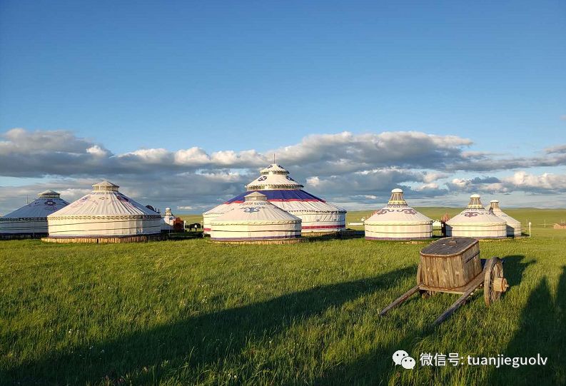 草原秘境乌拉盖 乞颜部落蒙古大营2日 烤全羊 篝火晚会 下马酒 住蒙古