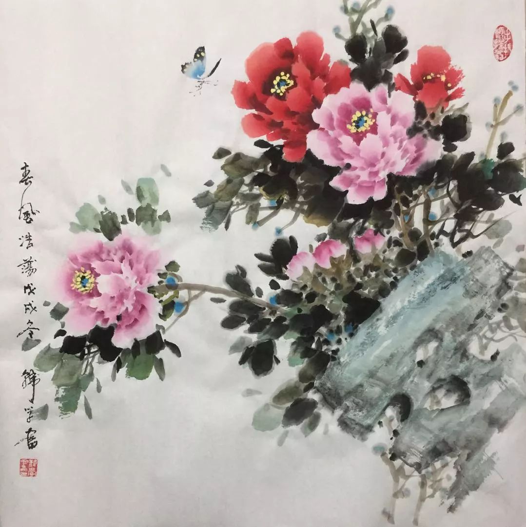 原创「艺术中国」——韩学书牡丹作品赏析