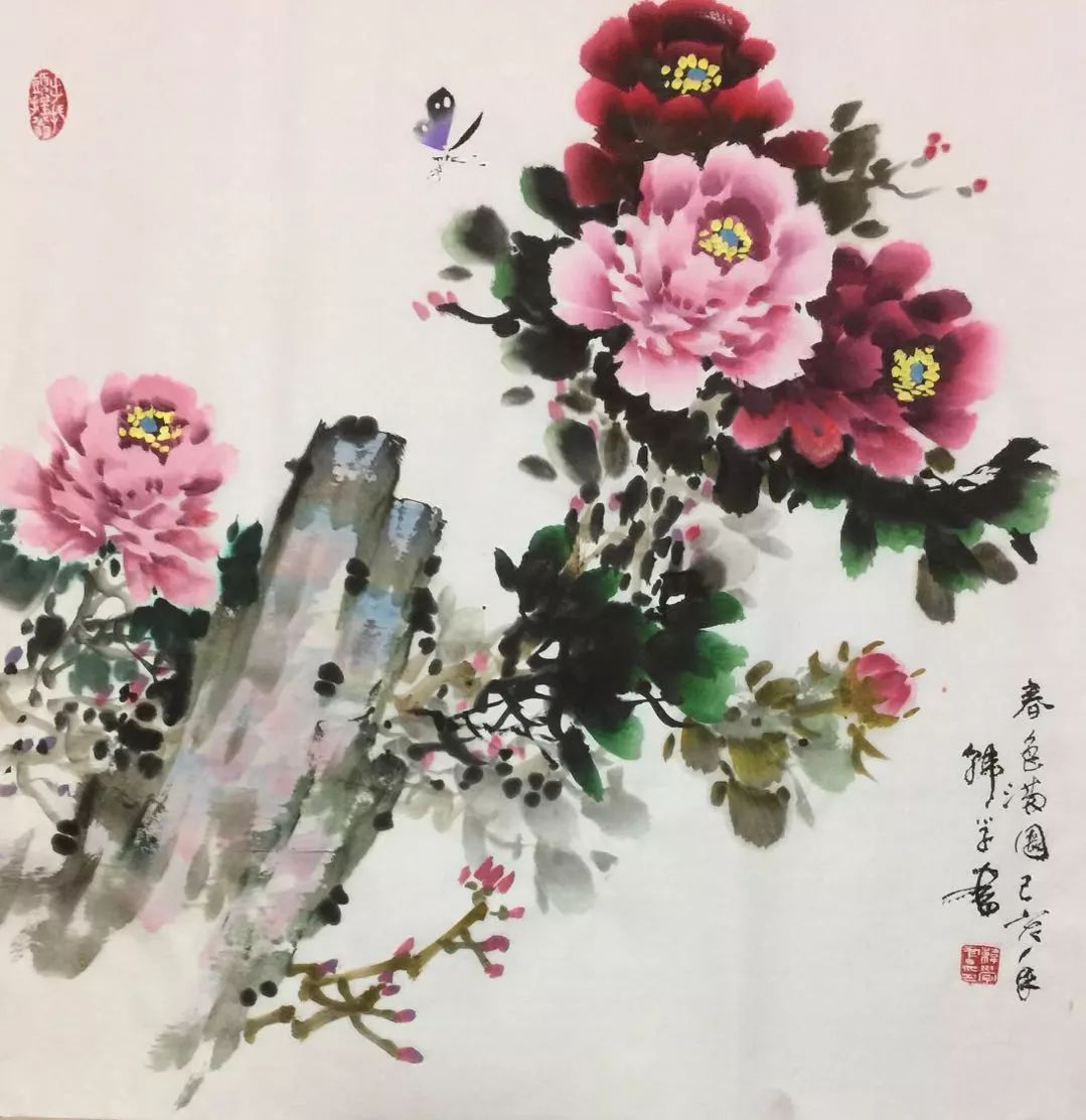 原创「艺术中国」——韩学书牡丹作品赏析