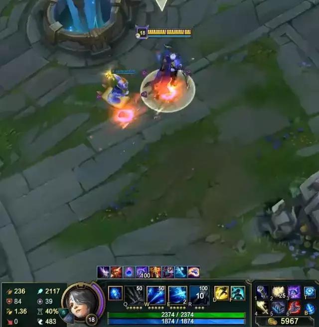 英雄联盟:卡尔又直播黑科技?2117法强ap寒冰