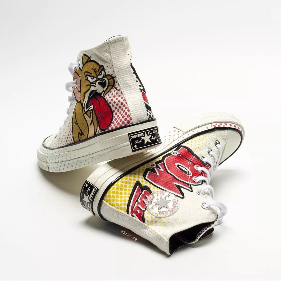 匡威Converse x 猫和老鼠联名鞋款曝光 猫和老