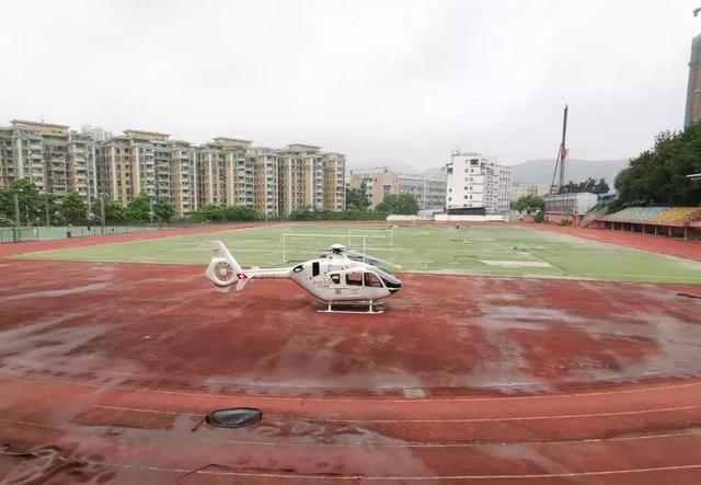 生死时速!广州首例警保联动直升机救援完成紧急转运