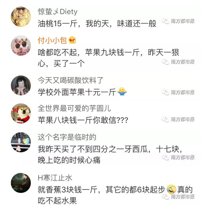 苹果、雪梨涨价4倍以上,贵到吃不起!肇庆人:主