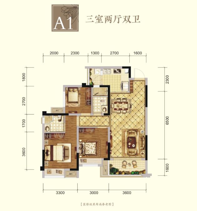 邦泰·大观府丨今日开盘 看81-96㎡套三洋房