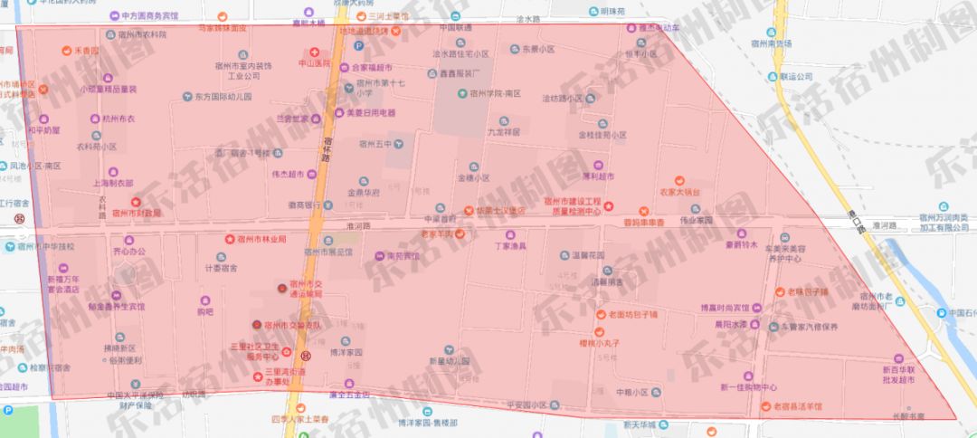 宿州2019年宿州城区小学招生学区划分