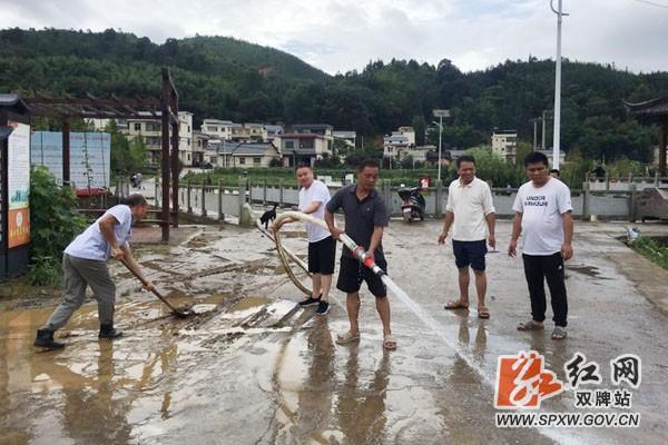 双牌县麻江镇灾后重建与人居环境整治同步推进