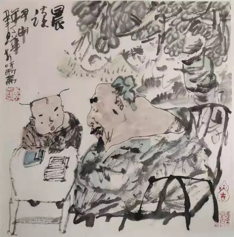《书画南北方"让你回到童年的图画"唐鼎华教授作品展