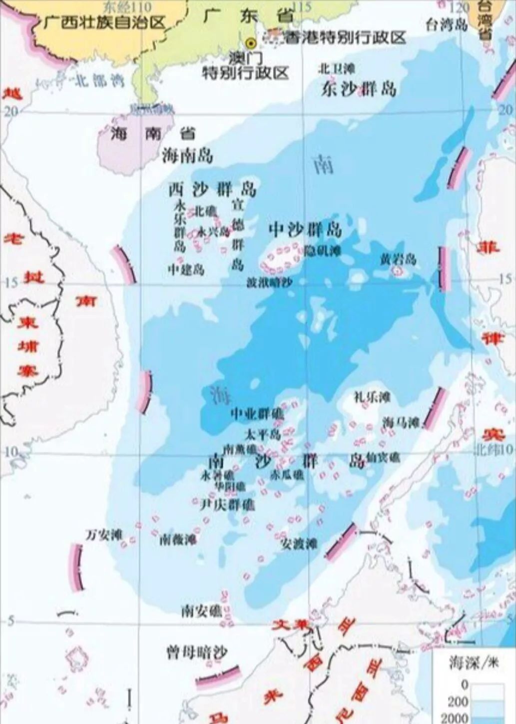 万安滩， 中国涿鹿南海的战略高地