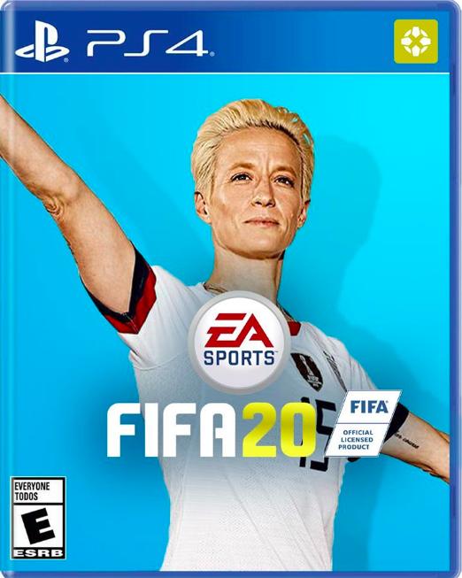 粉丝请愿让美国女足世界杯冠军功臣登上《fifa20》封面