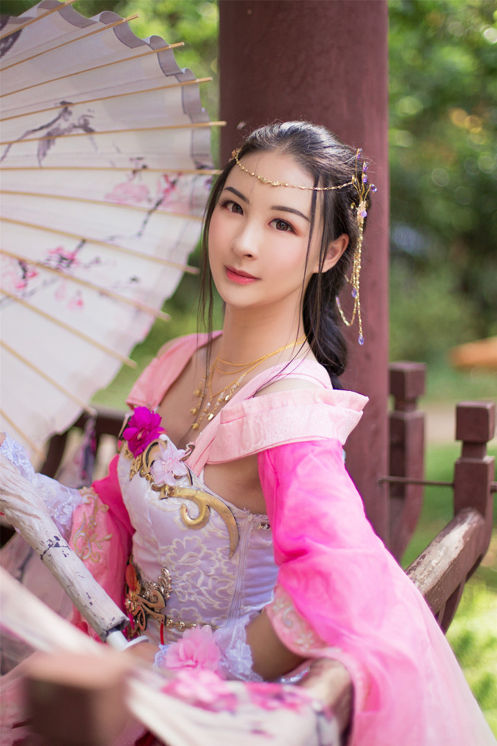 天涯明月刀·天香cosplay 又是这个仙女小姐姐