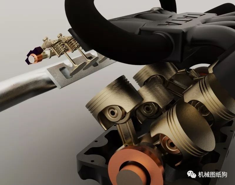【发动机电机】tata v8发动机模型3d图纸 solidworks