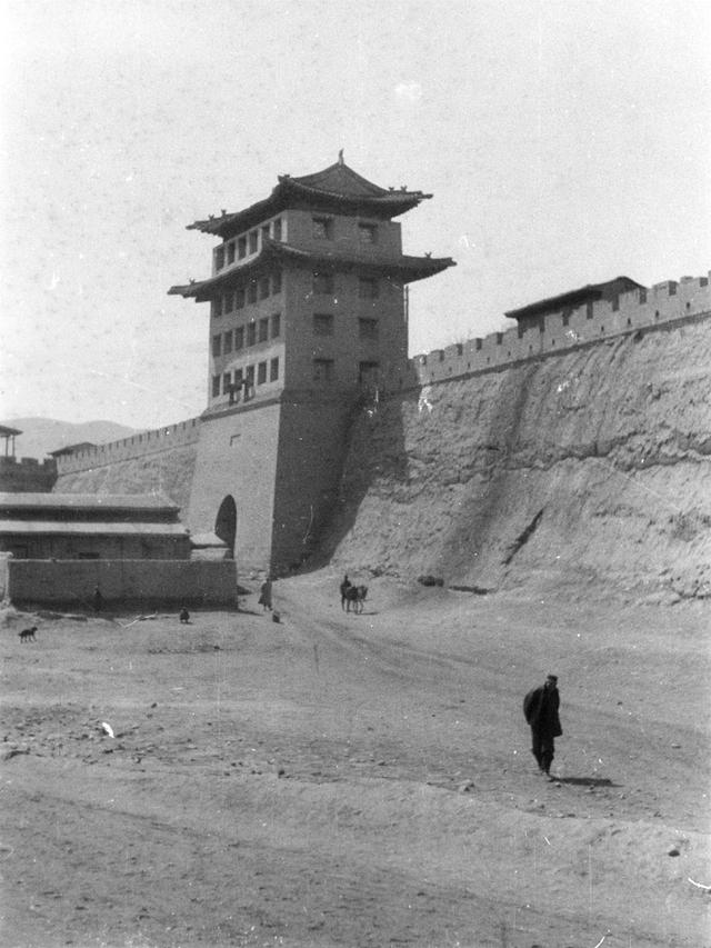 三十年代的兰州，大街小巷市井生活