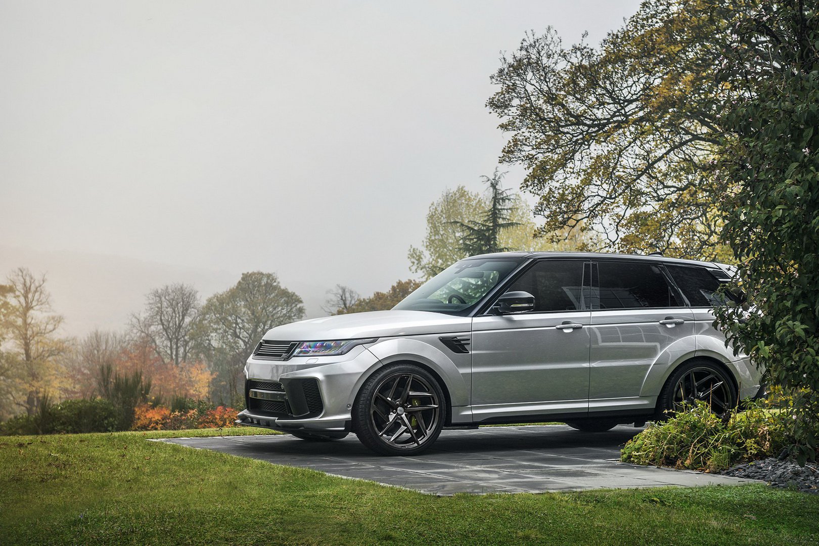 路虎揽胜运动range rover sport svr简约改装