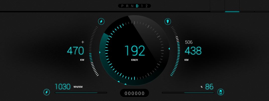 hmi将是汽车设计的下一个风口酷炫的仪表ui设计分享内附大量贴图素材