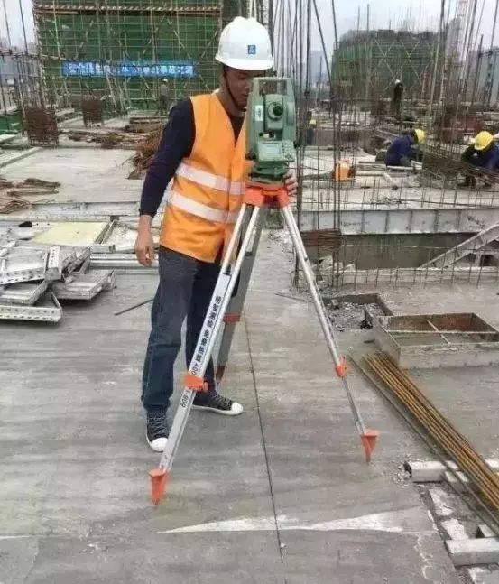 建筑工程施工放线图解建筑工施工建筑工图纸大山谷图库 