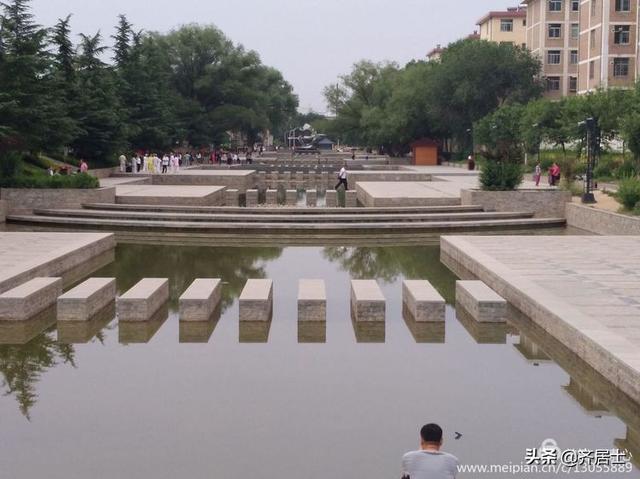 庆阳市东湖公园美丽景观