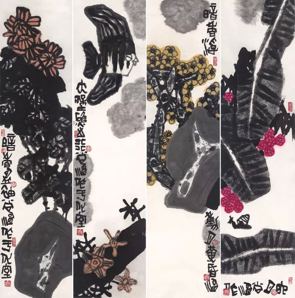 陕西省美术博物馆:花间逸趣 · 当代中国花鸟画系列展_自然