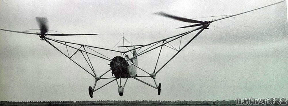 83年前世界第一种直升机首飞 德国二战黑科技