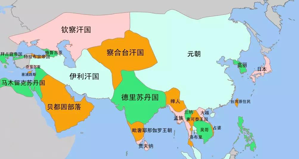 蒙古帝国人口_蒙古帝国
