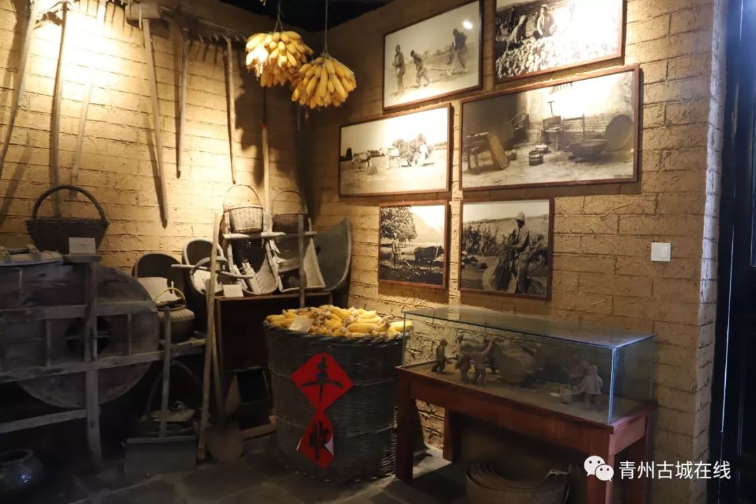 资料收集,装修以及蜡像制作,音像录制和精心布置,现在青州民俗馆正式