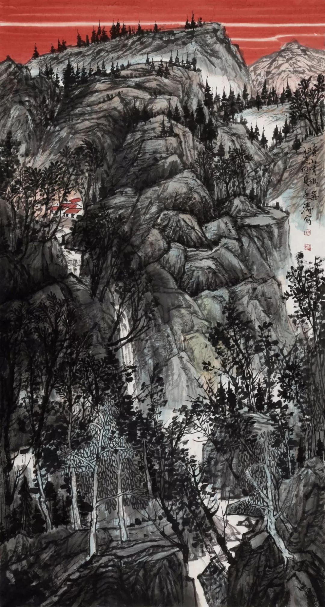 原创艺术中国尹廷涛国画作品赏析