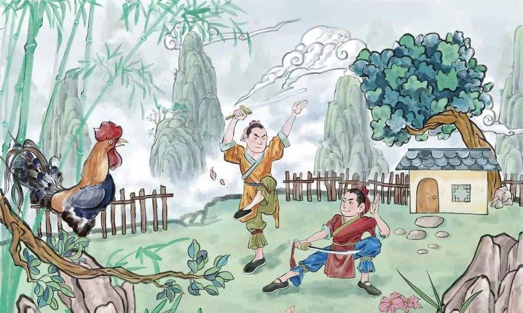 披什么沥成语_成语故事简笔画(3)